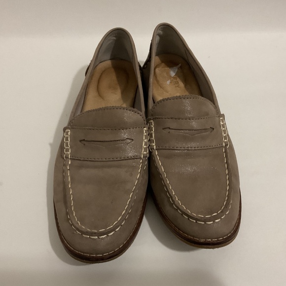 Women’s Sperry Seaport Penny Loafers Nubuck Leather Shoes, Size 9 - Picture 3 of 7